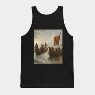 A Journey To The Middle Ages In Scandinavia Tank Top